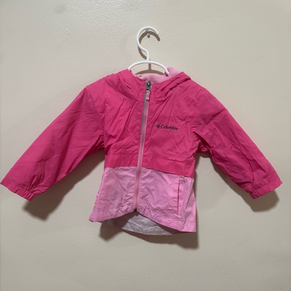 Columbia Two-Tone Pink Jacket
